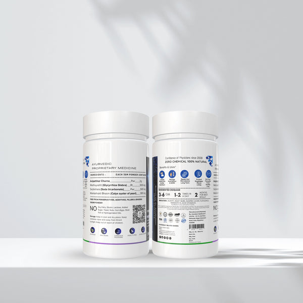 एसिड-ईज़ पाउडर | 100 ग्राम | एसिडिटी, सीने में जलन, गैस्ट्रिक अल्सर का इलाज | 100 ग्राम