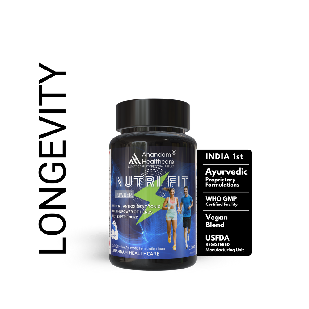 न्यूट्री-फिट पाउडर | 100 ग्राम | एनर्जाइज़र | स्फूर्ति | मांसपेशियों को बढ़ाने वाला | कायाकल्प | 100 ग्राम