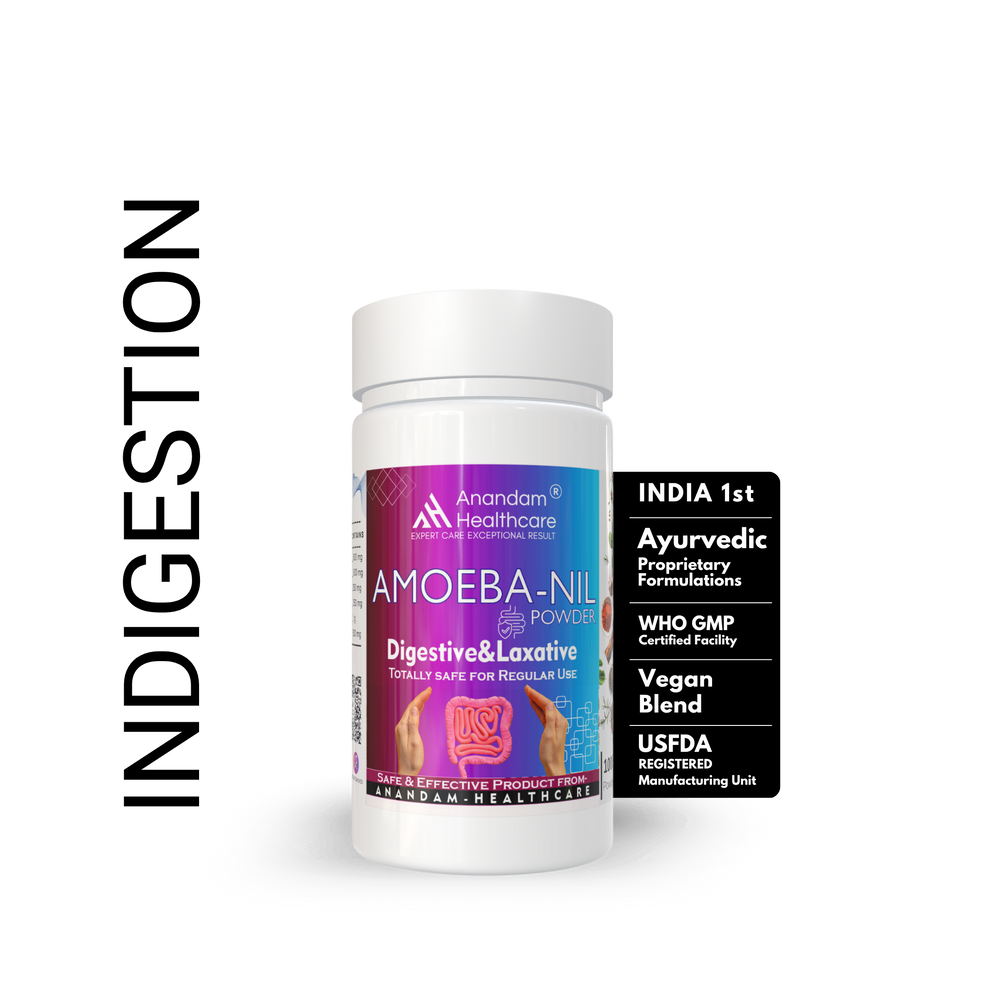 अमीबा-निल पाउडर | आयुर्वेदिक पाउडर सुरक्षित और प्रभावी रेचक पाउडर | 100 ग्राम