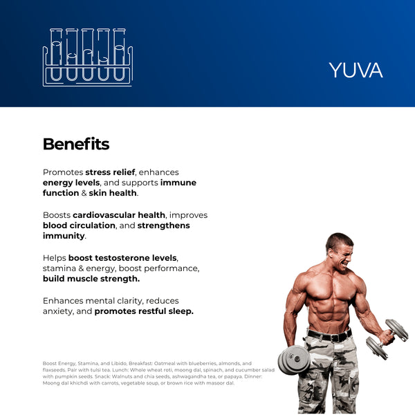 युवा कैप्सूल | शाकाहारी कैप्सूल | जीवन शक्ति और सहनशक्ति प्रदान करते हैं