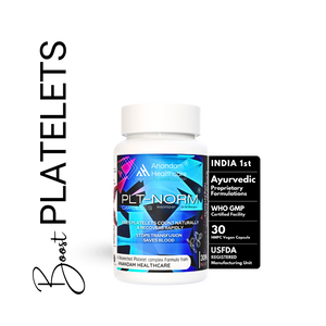 पीएलटी नॉर्म डेंगू कैप्सूल - प्लेटलेट बढ़ाने के लिए सर्वश्रेष्ठ आयुर्वेदिक दवा, ट्रांसफ्यूजन की आवश्यकता नहीं