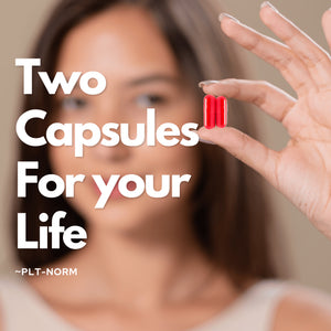 पीएलटी नॉर्म डेंगू कैप्सूल - प्लेटलेट बढ़ाने के लिए सर्वश्रेष्ठ आयुर्वेदिक दवा, ट्रांसफ्यूजन की आवश्यकता नहीं