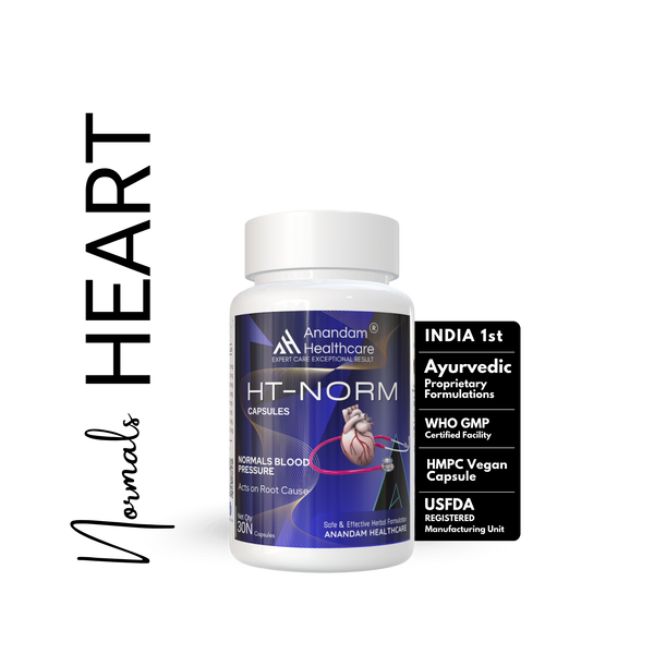 HT- नॉर्म कैप्सूल | वीगन कैप्सूल | रक्तचाप | कोलेस्ट्रॉल