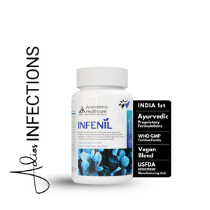 बैक्टीरियल संक्रमण के लिए इन्फेनिल - शाकाहारी कैप्सूल | सर्दी, खांसी, फ्लू से राहत