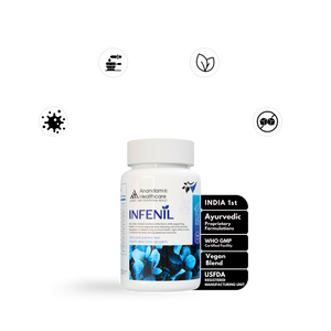 बैक्टीरियल संक्रमण के लिए इन्फेनिल - शाकाहारी कैप्सूल | सर्दी, खांसी, फ्लू से राहत