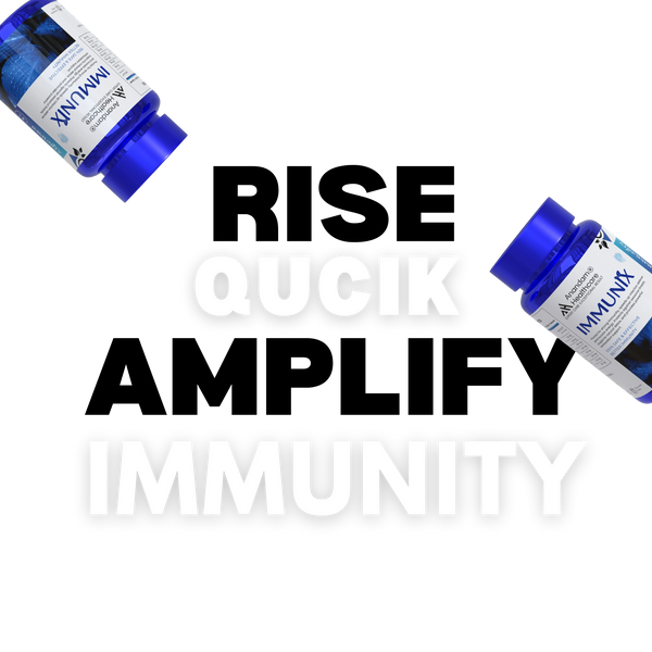 इम्यूनिक्स प्राकृतिक इम्युनिटी बूस्टर | 8+ अर्क का इम्युनिटी मिश्रण | बैक्टीरिया और वायरस से लड़ने के लिए प्रतिरक्षा में सुधार करता है