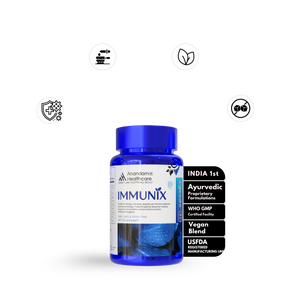 इम्यूनिक्स प्राकृतिक इम्युनिटी बूस्टर | 8+ अर्क का इम्युनिटी मिश्रण | बैक्टीरिया और वायरस से लड़ने के लिए प्रतिरक्षा में सुधार करता है