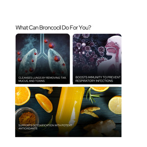 तुलसी और 8+ अर्क के साथ ब्रोंकोसिल लंग डिटॉक्स | धूम्रपान से विषाक्त पदार्थों को हटाएँ | पुरुषों और महिलाओं दोनों के लिए