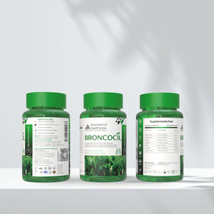 तुलसी और 8+ अर्क के साथ ब्रोंकोसिल लंग डिटॉक्स | धूम्रपान से विषाक्त पदार्थों को हटाएँ | पुरुषों और महिलाओं दोनों के लिए