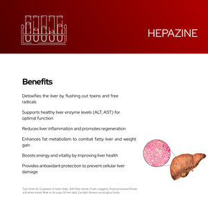 हेपाज़िन लिवर डिटॉक्स 10+ एक्सट्रेक्ट के साथ | वेज कैप्सूल | फैटी लिवर के डिटॉक्सिफिकेशन के लिए | पुरुषों और महिलाओं दोनों के लिए
