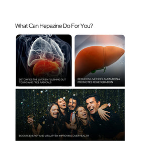 हेपाज़िन लिवर डिटॉक्स 10+ एक्सट्रेक्ट के साथ | वेज कैप्सूल | फैटी लिवर के डिटॉक्सिफिकेशन के लिए | पुरुषों और महिलाओं दोनों के लिए