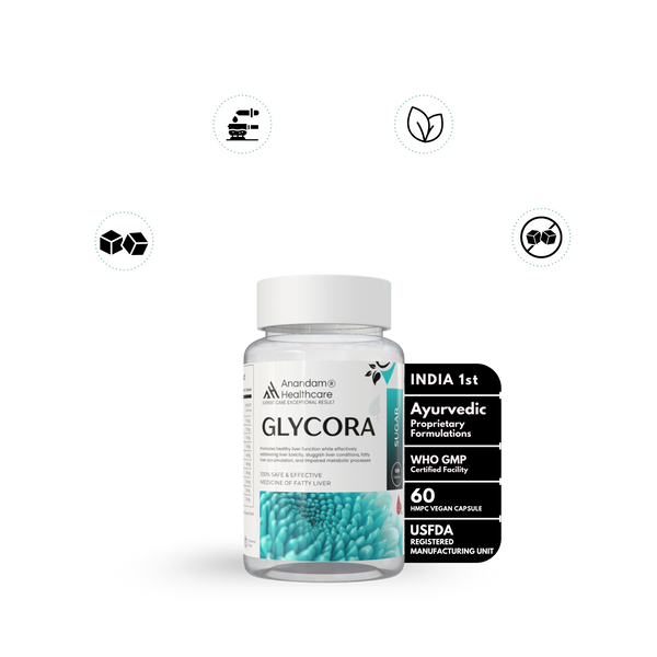 मधुमेह के लिए ग्लाइकोरा | चिकित्सकीय रूप से सिद्ध | रक्त शर्करा नियंत्रित करें | शाकाहारी कैप्सूल