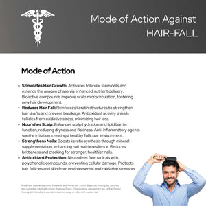 बालों की वृद्धि के लिए हेयर-गेन वीगन कैप्सूल | बालों की वृद्धि का फ़ॉर्मूला | बालों के झड़ने का समाधान