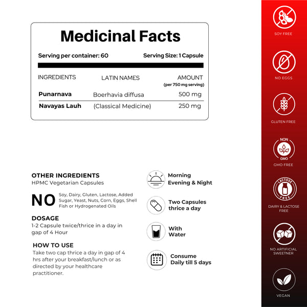 हेमो-अप कैप्सूल | शाकाहारी कैप्सूल | हीमोग्लोबिन को प्राकृतिक रूप से बढ़ाता है और तेज़ी से ठीक करता है