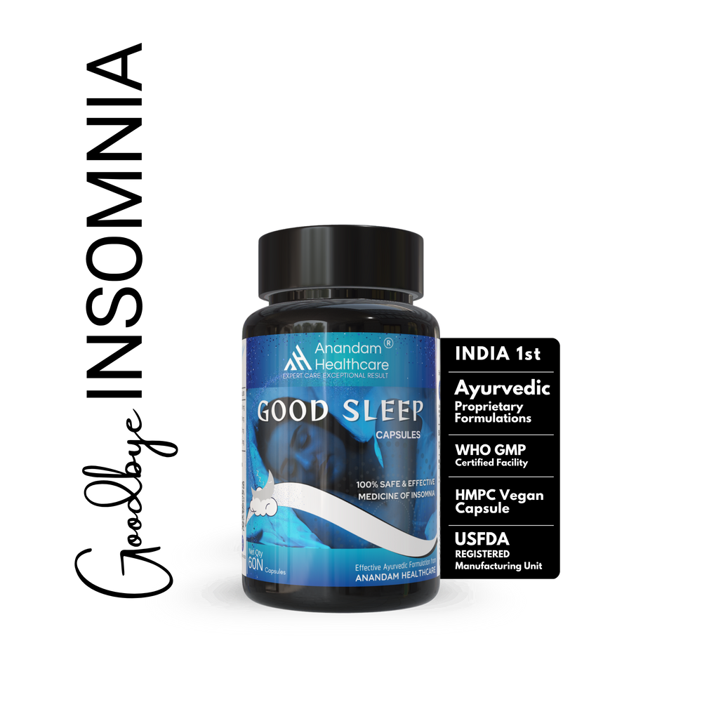 अच्छी नींद के कैप्सूल | शाकाहारी कैप्सूल | अनिद्रा में प्रभावी