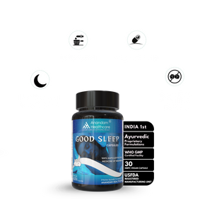अच्छी नींद के कैप्सूल | शाकाहारी कैप्सूल | अनिद्रा में प्रभावी