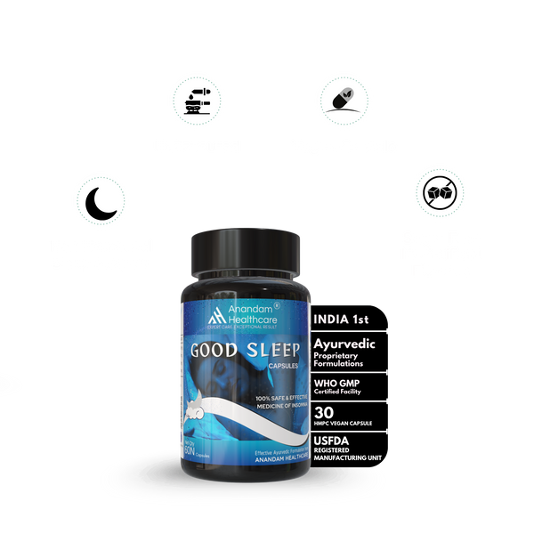 अच्छी नींद के कैप्सूल | शाकाहारी कैप्सूल | अनिद्रा में प्रभावी