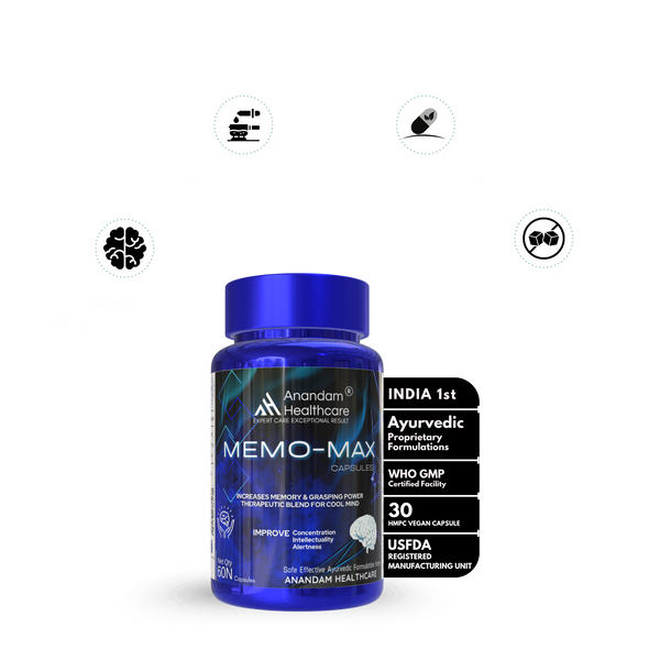 Memo-Max Capsules | Vegan Capsules | Improve Concentration