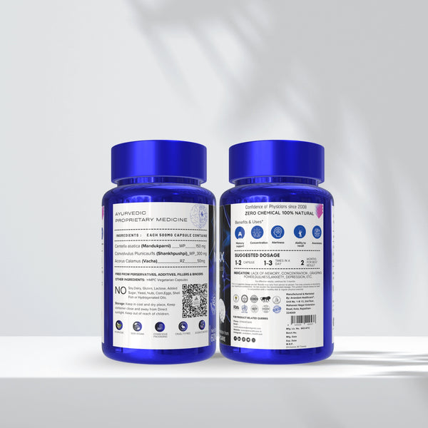Memo-Max Capsules | Vegan Capsules | Improve Concentration