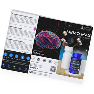 Memo-Max Capsules | Vegan Capsules | Improve Concentration