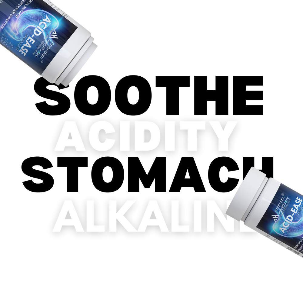 एसिड-ईज़ पाउडर | 100 ग्राम | एसिडिटी, सीने में जलन, गैस्ट्रिक अल्सर का इलाज | 100 ग्राम