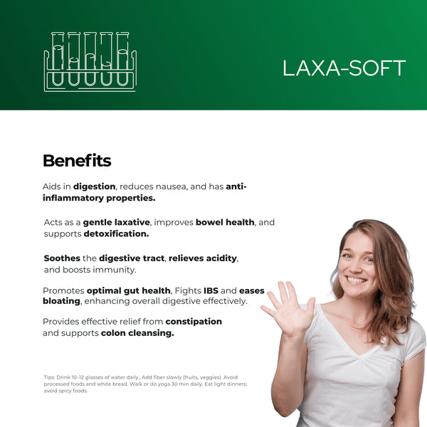 Laxa-Soft Powder | 100 Gm | Laxative | Helps in Constipation | 100GM
