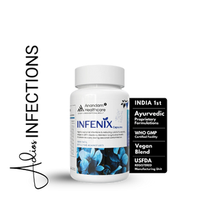 बैक्टीरियल संक्रमण के लिए इन्फेनिल - शाकाहारी कैप्सूल | सर्दी, खांसी, फ्लू से राहत