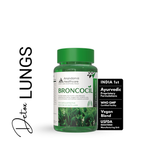 Broncocil Lung Detox With Tulsi & 8+ Extracts | Remove Toxin from Smoking | For Both Men & Women