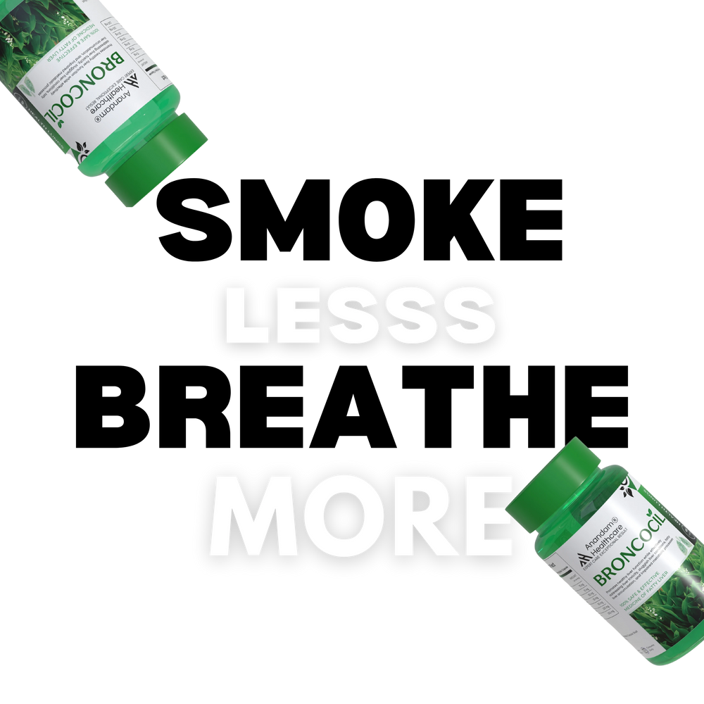Broncocil Lung Detox With Tulsi & 8+ Extracts | Remove Toxin from Smoking | For Both Men & Women