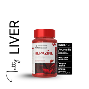 Hepazine Liver Detox With 10+ Extracts | Veg Capsules | For Detoxification Of Fatty Liver | For Both Men & Women