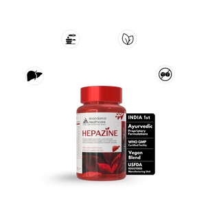 Hepazine Liver Detox With 10+ Extracts | Veg Capsules | For Detoxification Of Fatty Liver | For Both Men & Women