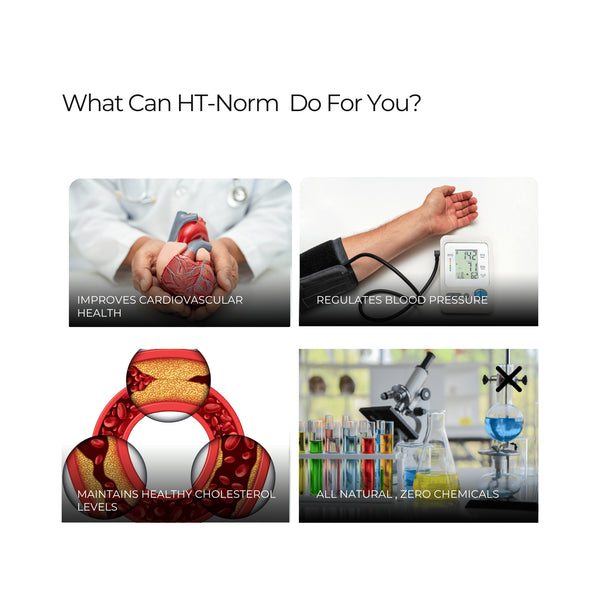 HT- Norm Capsules | Vegan Capsules | Blood Pressure | Cholesterol