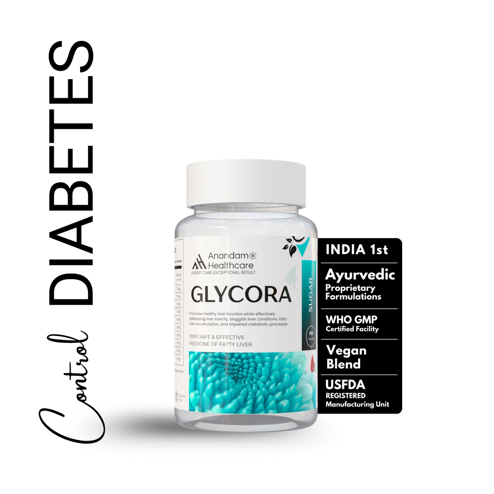 Glycora for Diabetes | Clinically Proven | Manage Blood Sugar | Vegan Capsules