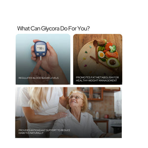 Glycora for Diabetes | Clinically Proven | Manage Blood Sugar | Vegan Capsules