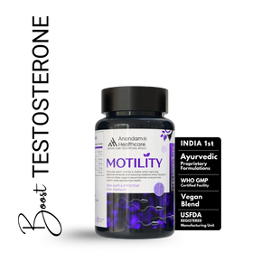 Motility - Supercharge Male Fertility, Testosterone & Vitality | Enhanced Sperm Count, Motility, Energy, Stamina & Libido