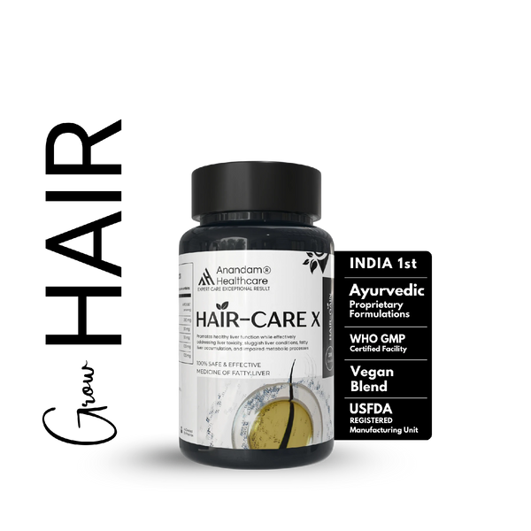 Hair-CARE X | Hair Growth & Hair Fall Support | Vegan Capsules