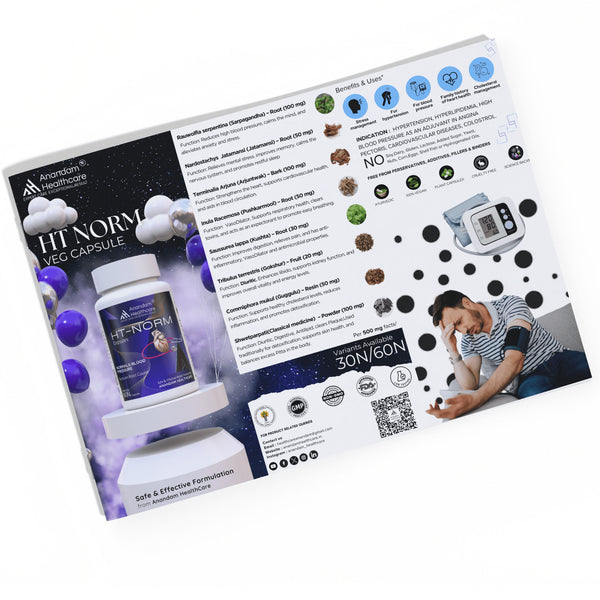 HT- Norm Capsules | Vegan Capsules | Blood Pressure | Cholesterol