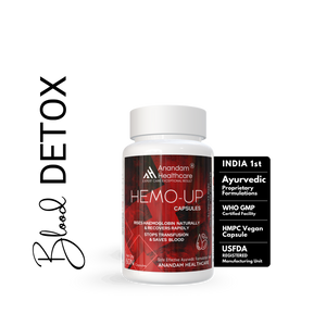 Hemo-Up Capsules | Veg Capsules | Rises Haemoglobin Naturally & Recoveres Rapidly