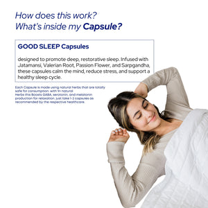 Good Sleep Capsules – Natural Herbal Sleep Aid