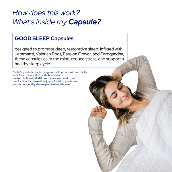 Good Sleep Capsules – Natural Herbal Sleep Aid