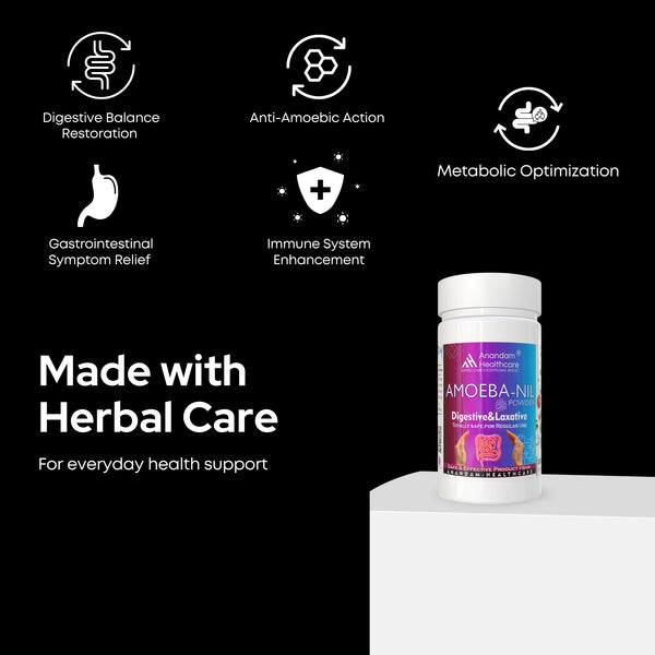 अमीबा-निल पाउडर | आयुर्वेदिक पाउडर सुरक्षित और प्रभावी रेचक पाउडर | 100 ग्राम