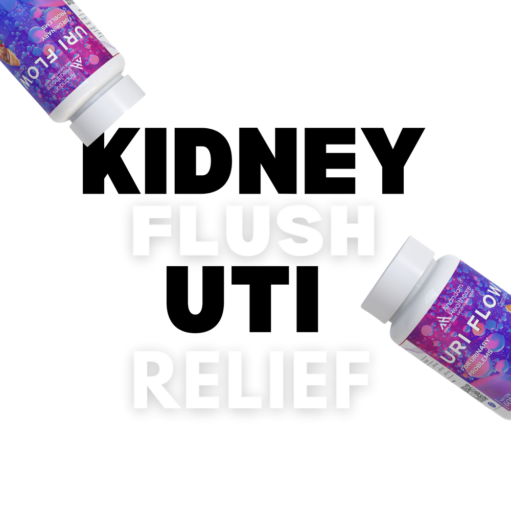 Uri-Flow Capsules | Vegan Capsules | Detoxify Kidney | Eliminate Stones |