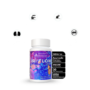 Uri-Flow Capsules | Vegan Capsules | Detoxify Kidney | Eliminate Stones |
