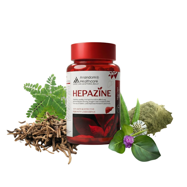 हेपाज़िन लिवर डिटॉक्स 10+ एक्सट्रेक्ट के साथ | वेज कैप्सूल | फैटी लिवर के डिटॉक्सिफिकेशन के लिए | पुरुषों और महिलाओं दोनों के लिए