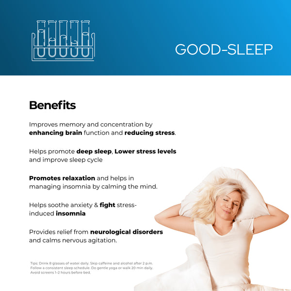 Good-Sleep Capsules | Vegan Capsules | Effective in Insomnia