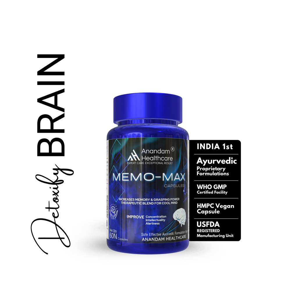 Memo-Max Capsules | Vegan Capsules | Improve Concentration