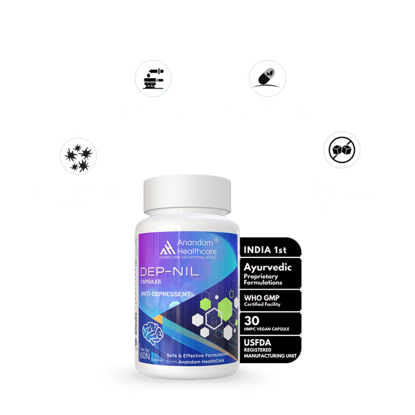 Dep-Nil Capsules | Vegan Capsules | Anti Depressant
