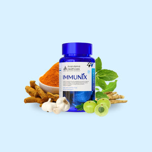 इम्यूनिक्स प्राकृतिक इम्युनिटी बूस्टर | 8+ अर्क का इम्युनिटी मिश्रण | बैक्टीरिया और वायरस से लड़ने के लिए प्रतिरक्षा में सुधार करता है