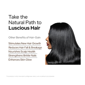 Hair-CARE X | Hair Growth & Hair Fall Support | Vegan Capsules