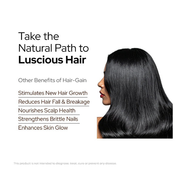 Hair-CARE X | Hair Growth & Hair Fall Support | Vegan Capsules